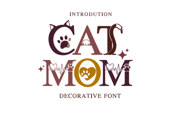 Cat Mom Font